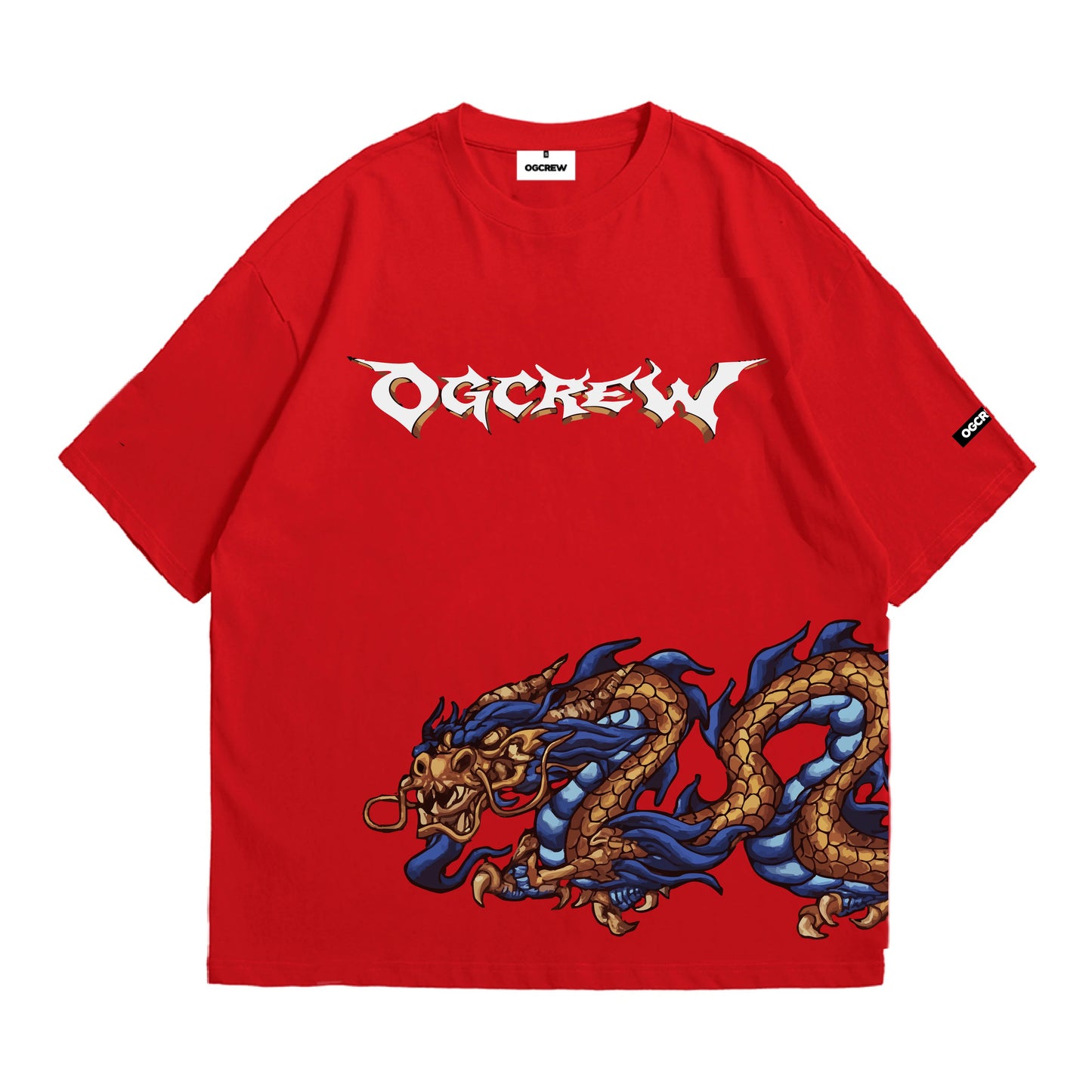 Red Eastern Dragon T-shirt