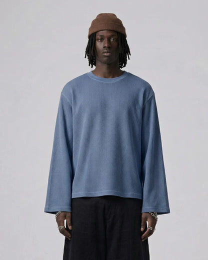 Ice Blue Waffle T-Shirt