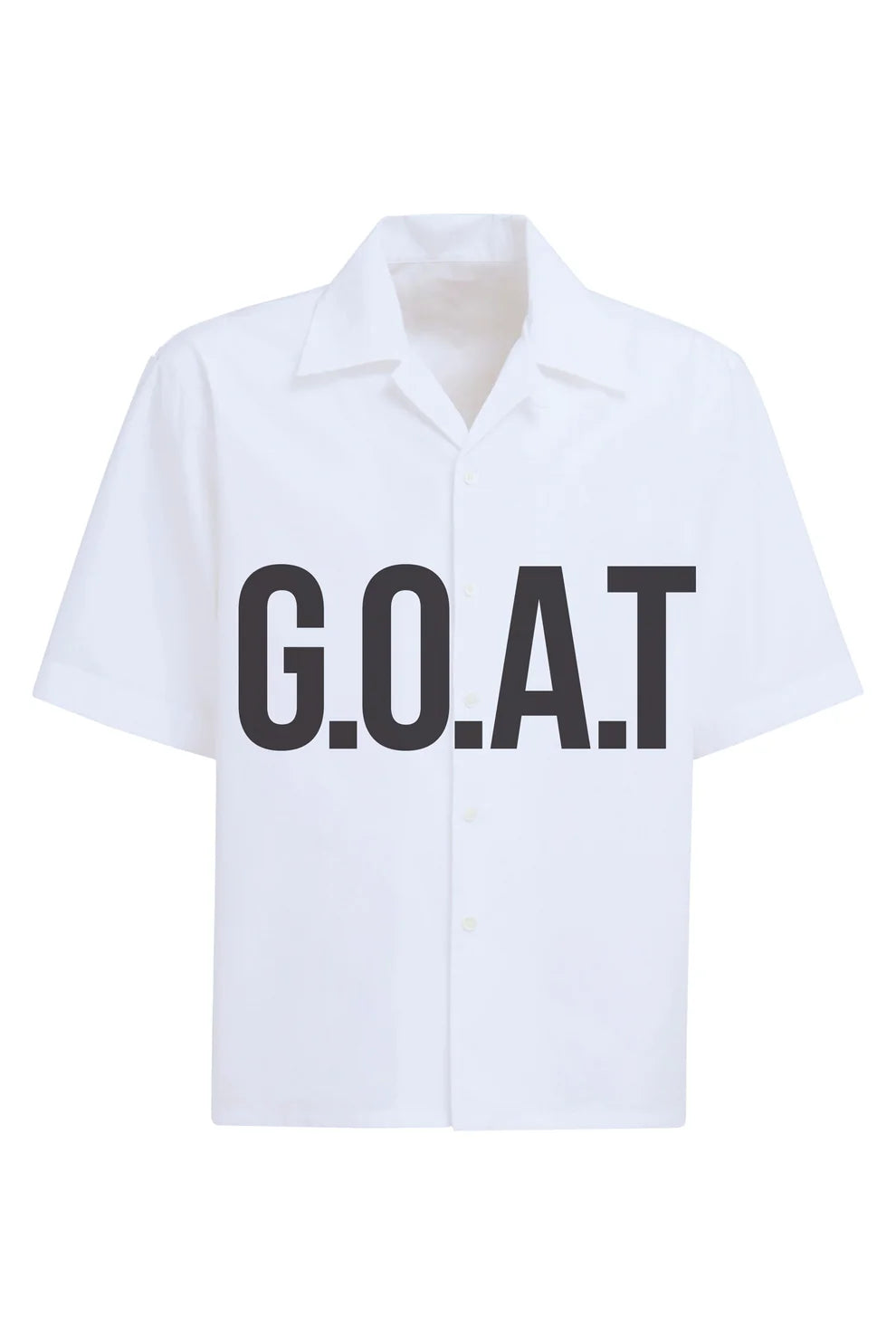 GOAT MILK' Cuban Collar Shirt