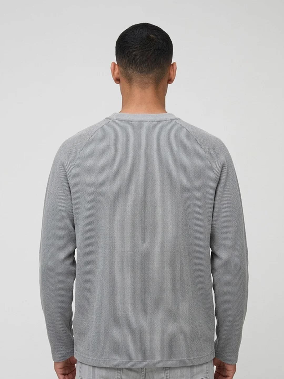 GREY HERITAGE PANTHER WAFFLE TEE