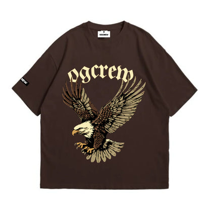 MOCHA BROWN EAGLE T-SHIRT