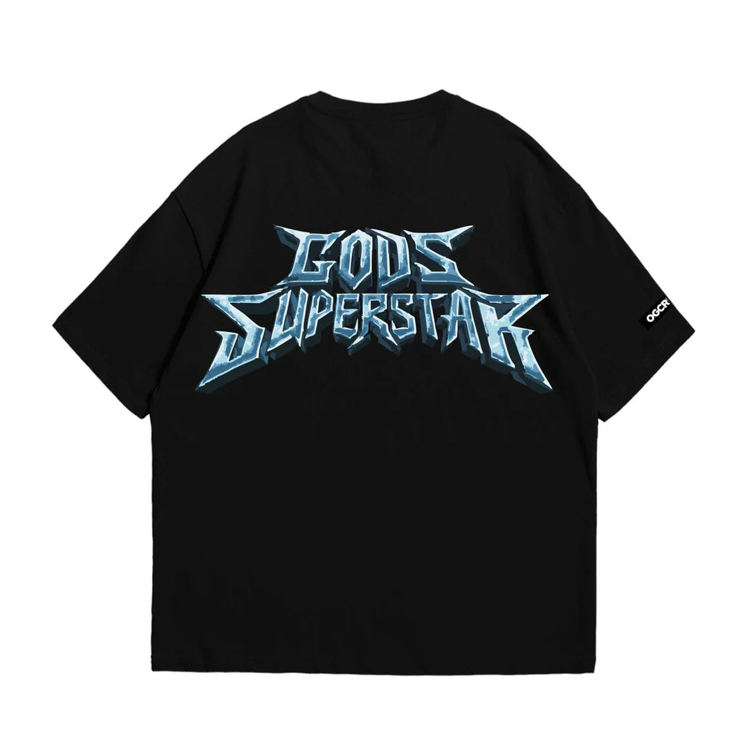 BLACK GODS SUPERSTAR T-SHIRT