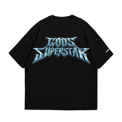 BLACK GODS SUPERSTAR T-SHIRT