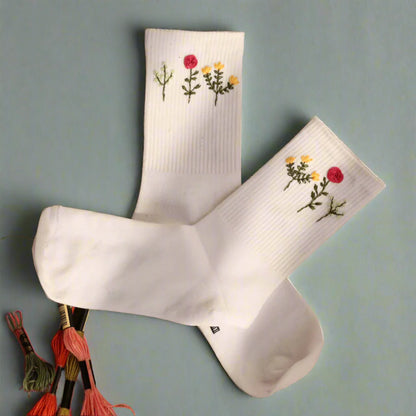 Floral Bouquet Socks