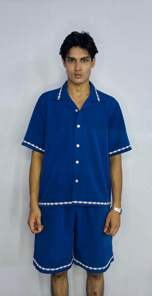 Blue Barbed