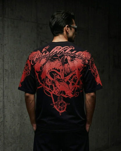 Raven Tee (red)