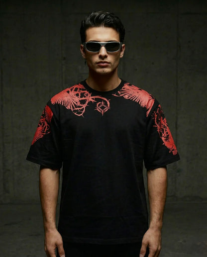Raven Tee (red)