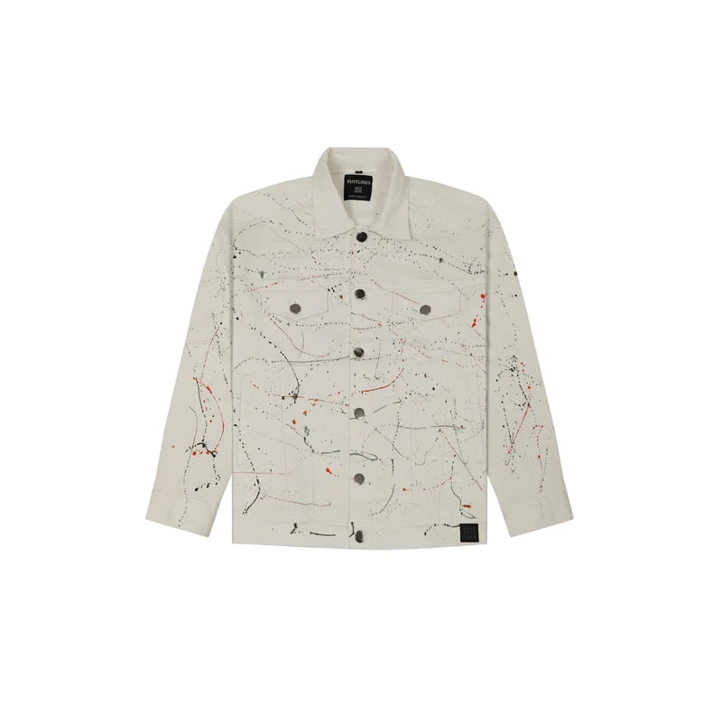 White Painted Jacket