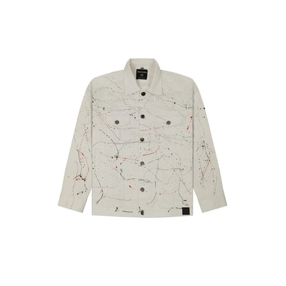 White Painted Jacket