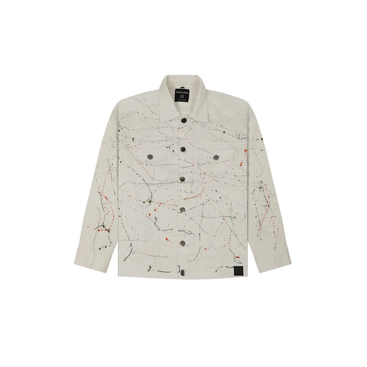 White Painted Jacket