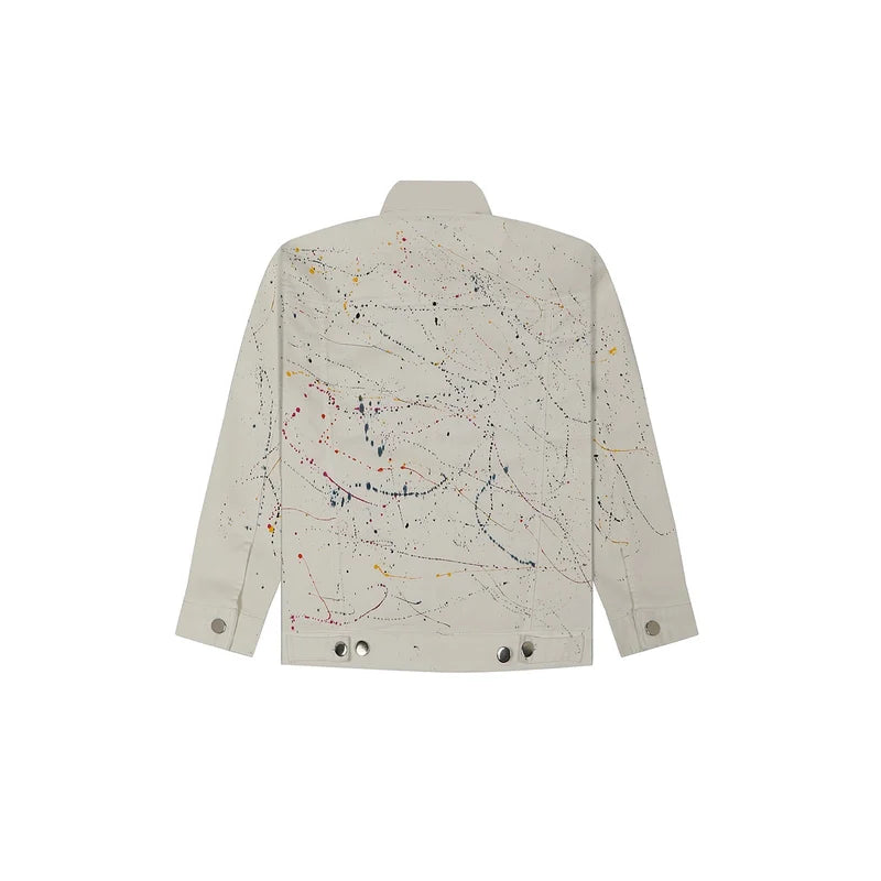 White Painted Jacket