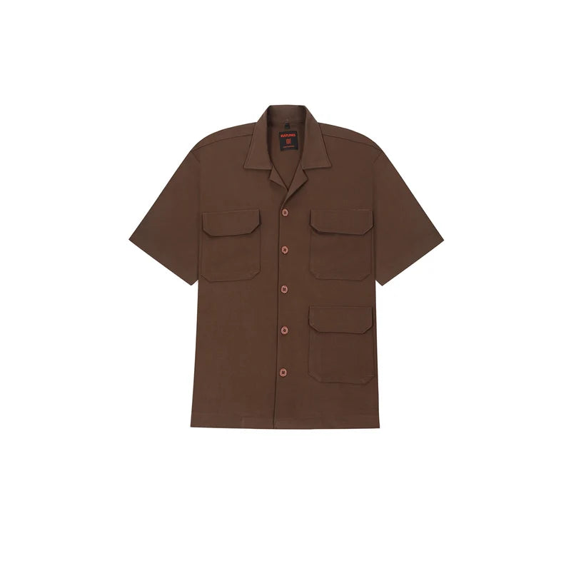 Brown Utility Shirt