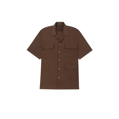 Brown Utility Shirt