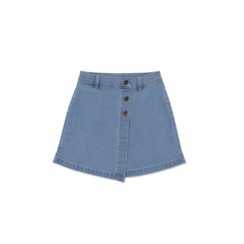 Blue Denim Skort