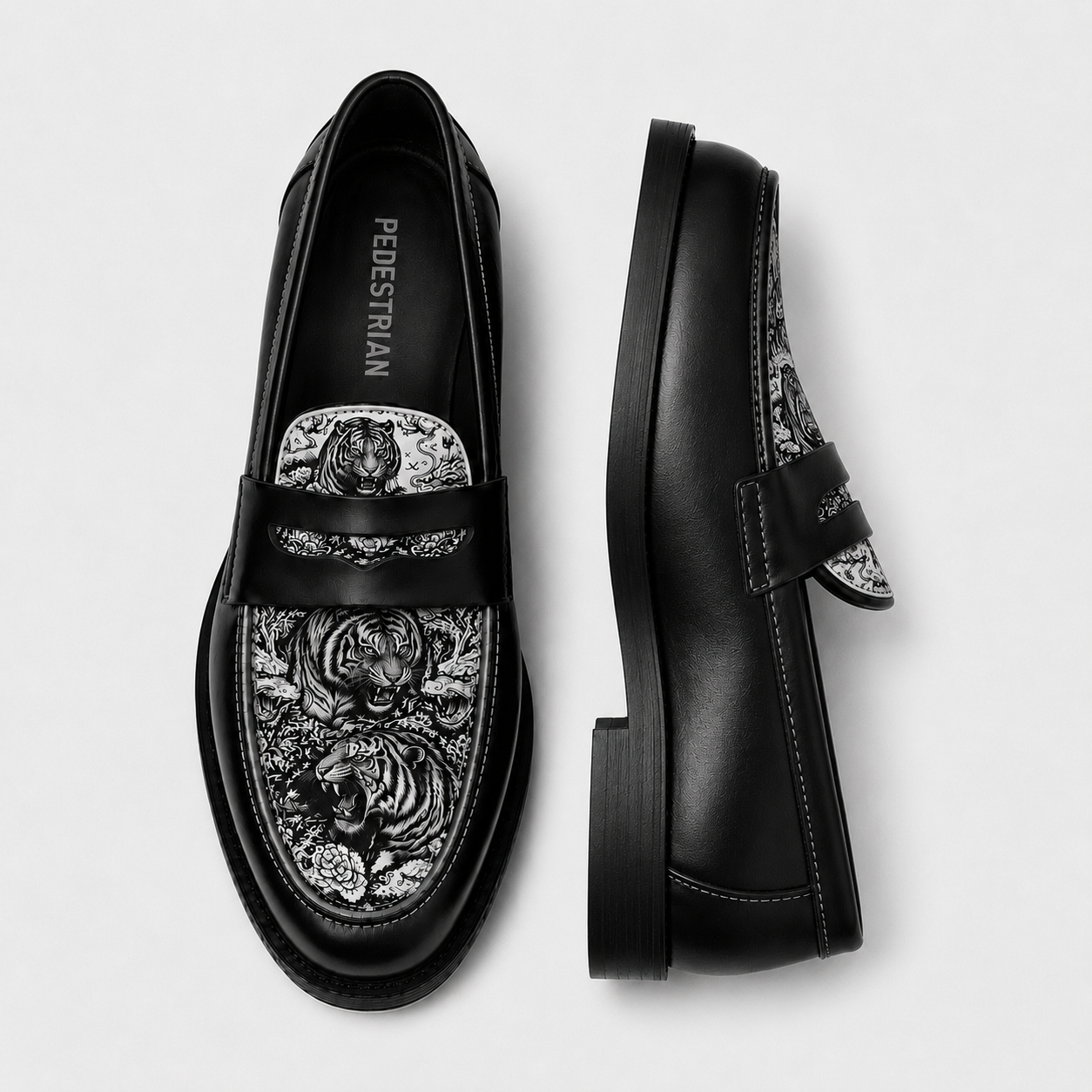 Totem Printed Loafer- Bengal