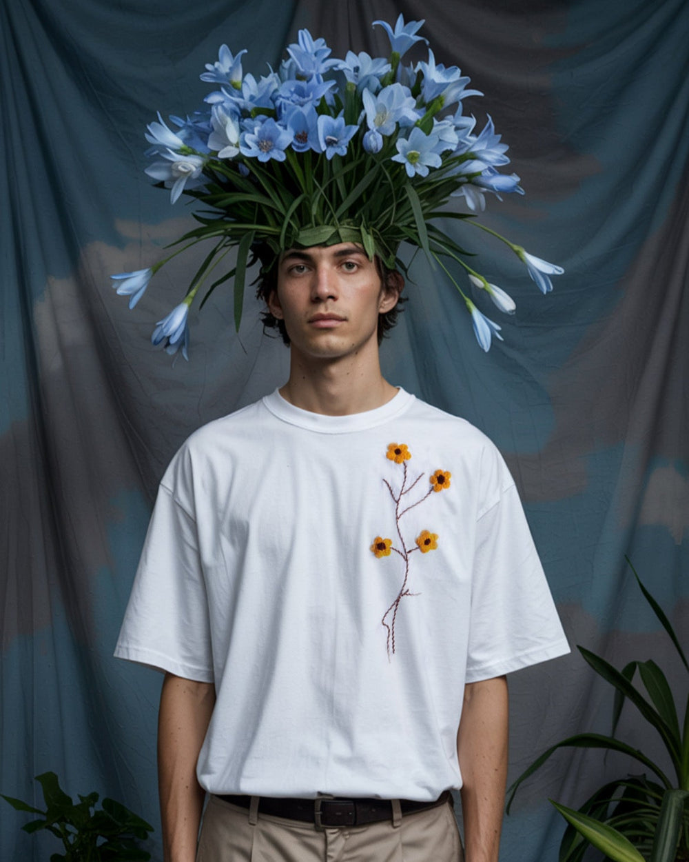Floral Reverie T-Shirt White