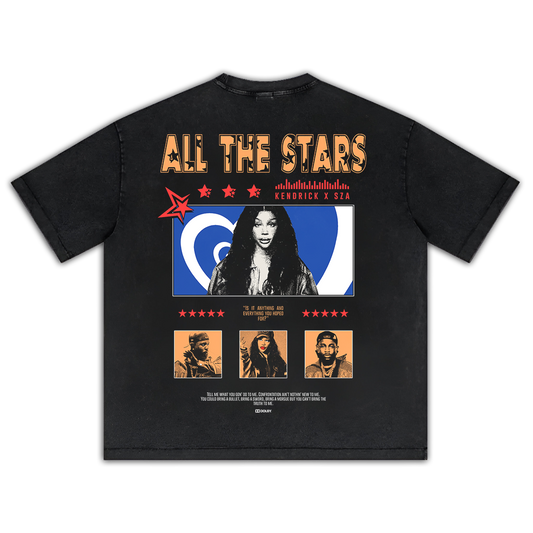 All The Stars Washed Tee