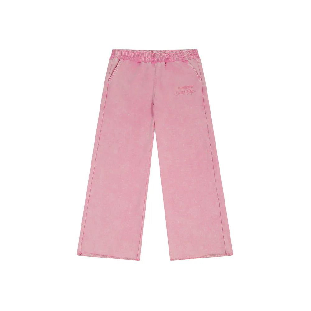 WASHED BUBBLEGUM JOGGERS