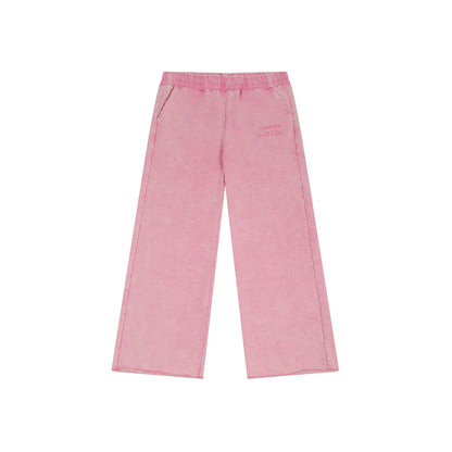 WASHED BUBBLEGUM JOGGERS