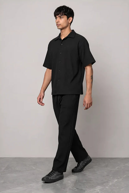 Black Co-ord Shirt