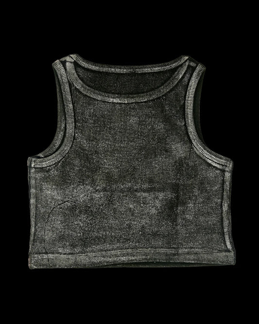 Women's Gunmetal Tank Olive