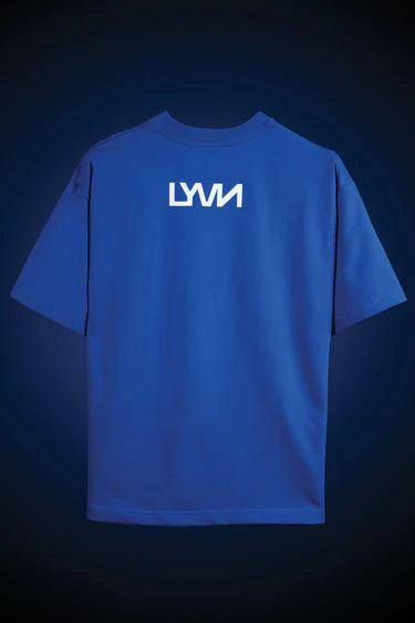BLUE DELULU OVERSIZED TEE