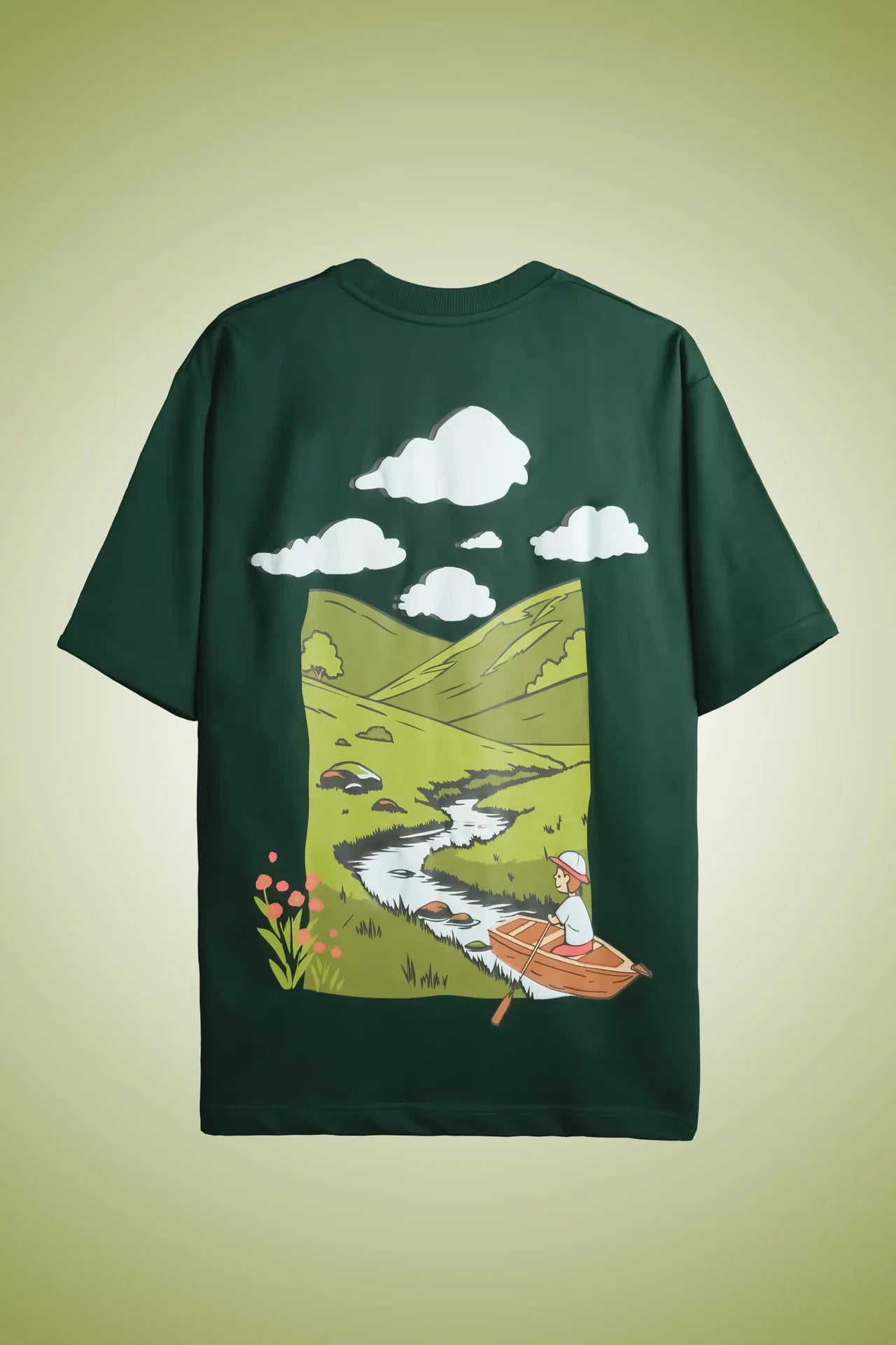 GREEN BRAIN ON VACATION OVERSIZED