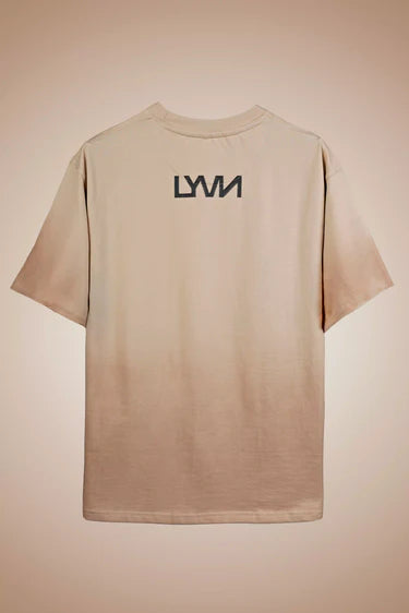 BEIGE SCAR GRAPHIC OVERSIZED