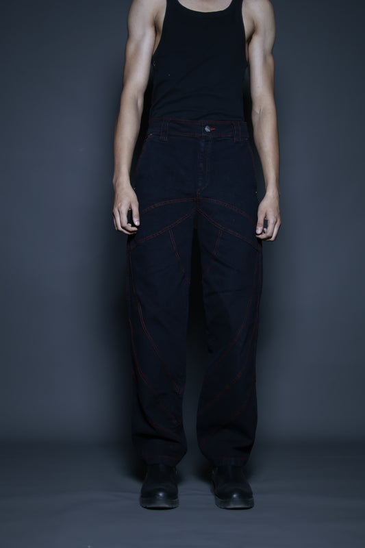 Flare Denims-Black