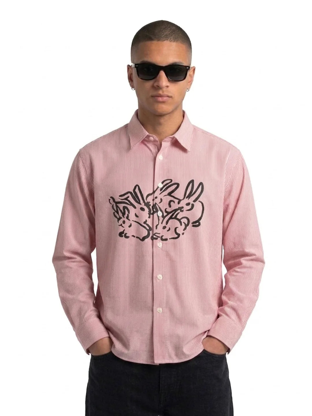 RED MIRAGE BUNNY SHIRT