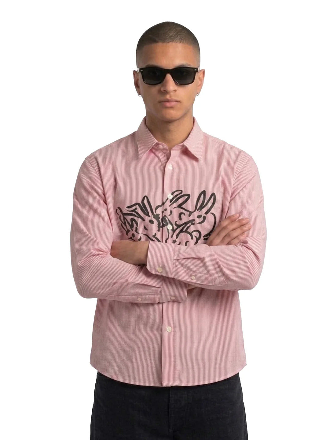 RED MIRAGE BUNNY SHIRT