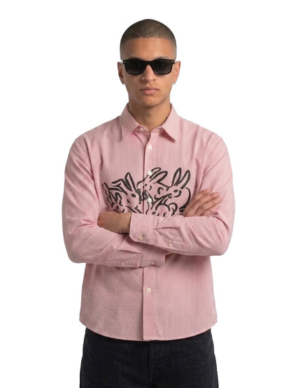 RED MIRAGE BUNNY SHIRT