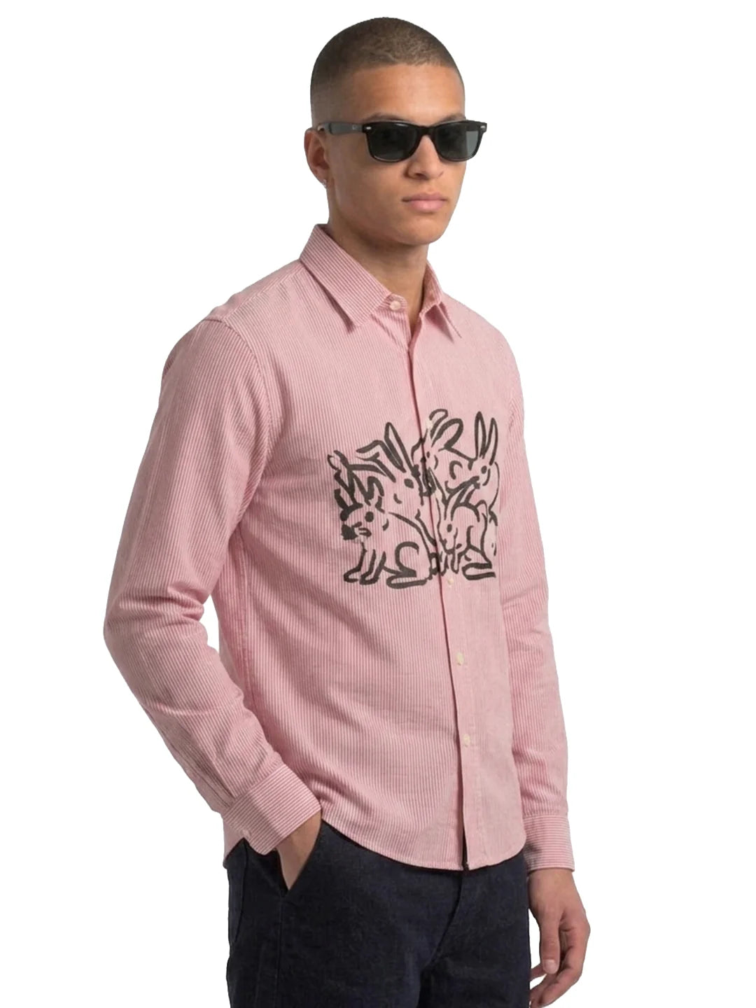 RED MIRAGE BUNNY SHIRT