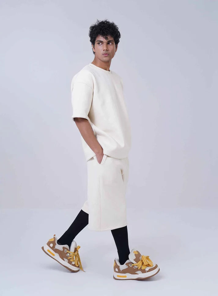 HYMNS ESSENTIAL JORTS IVORY