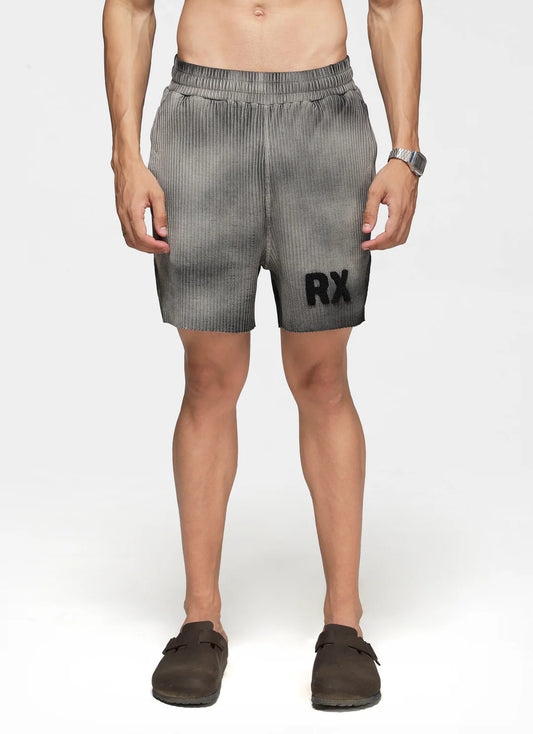 RX Smoke Ribbed Shorts