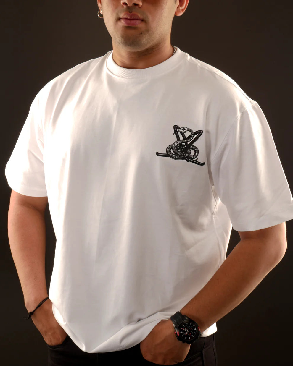 Serpent Tee White