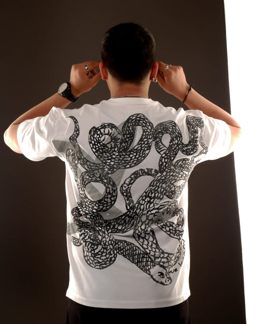 Serpent Tee White