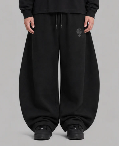 Genrage Black Balloon Supper Baggy Pants