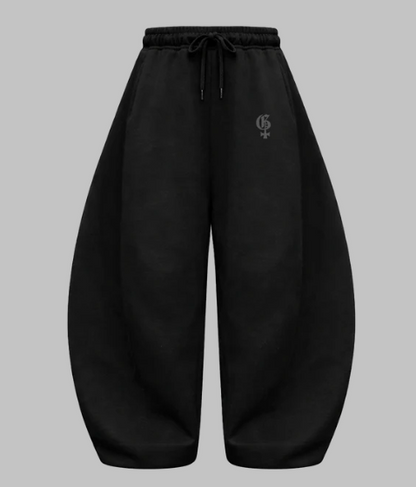 Genrage Black Balloon Supper Baggy Pants
