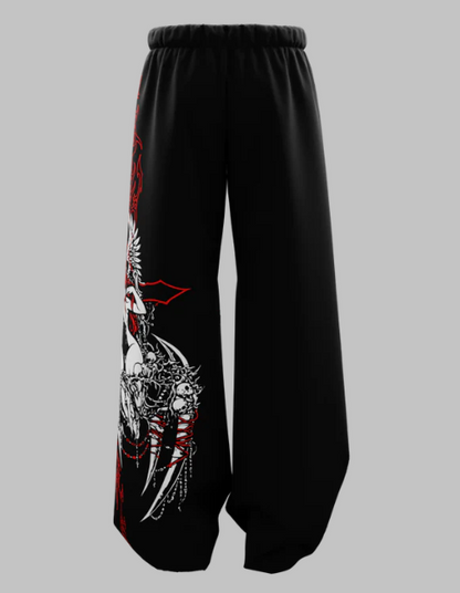 Scarlet Unisex Straight Fit Baggy Pants