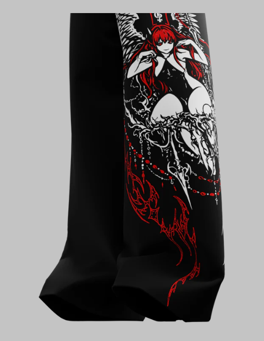Scarlet Unisex Straight Fit Baggy Pants