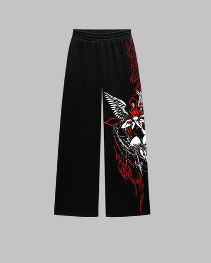 Scarlet Unisex Straight Fit Baggy Pants