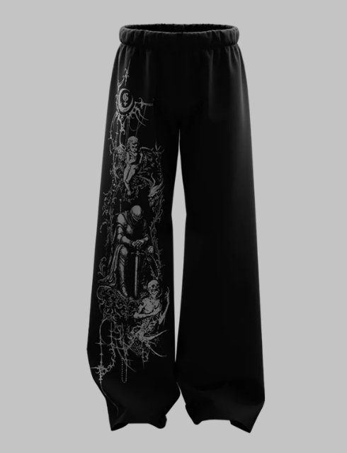 Wraeth Unisex Straight Fit Baggy Pants