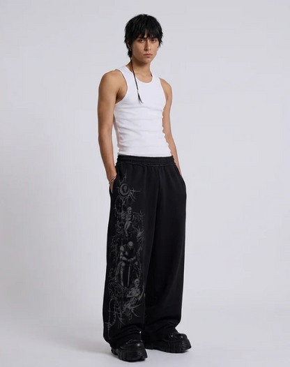 Wraeth Unisex Straight Fit Baggy Pants