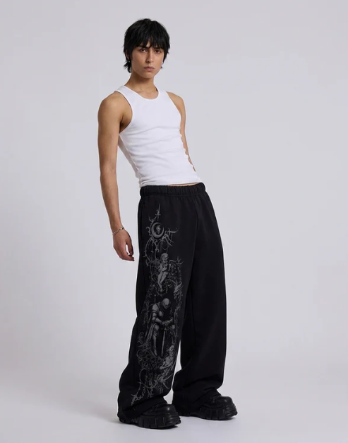 Wraeth Unisex Straight Fit Baggy Pants