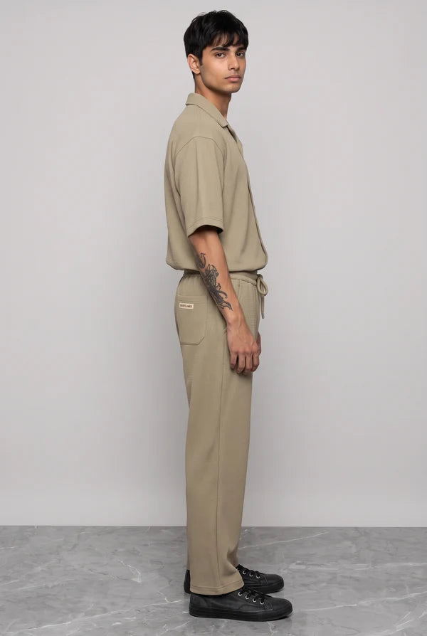 Beige Co-ord Shirt