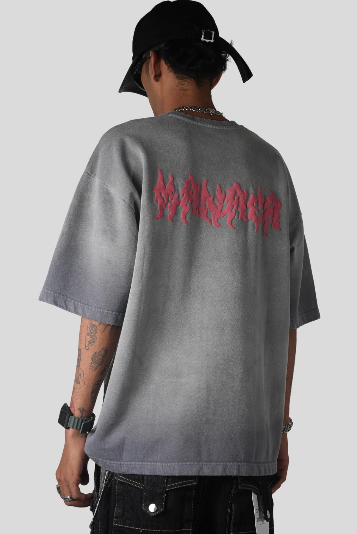 NO LIES GREY TEE / GREASE TEE