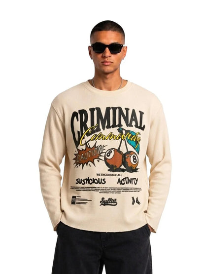 SUSPICIOUS CRIMINAL WAFFLE