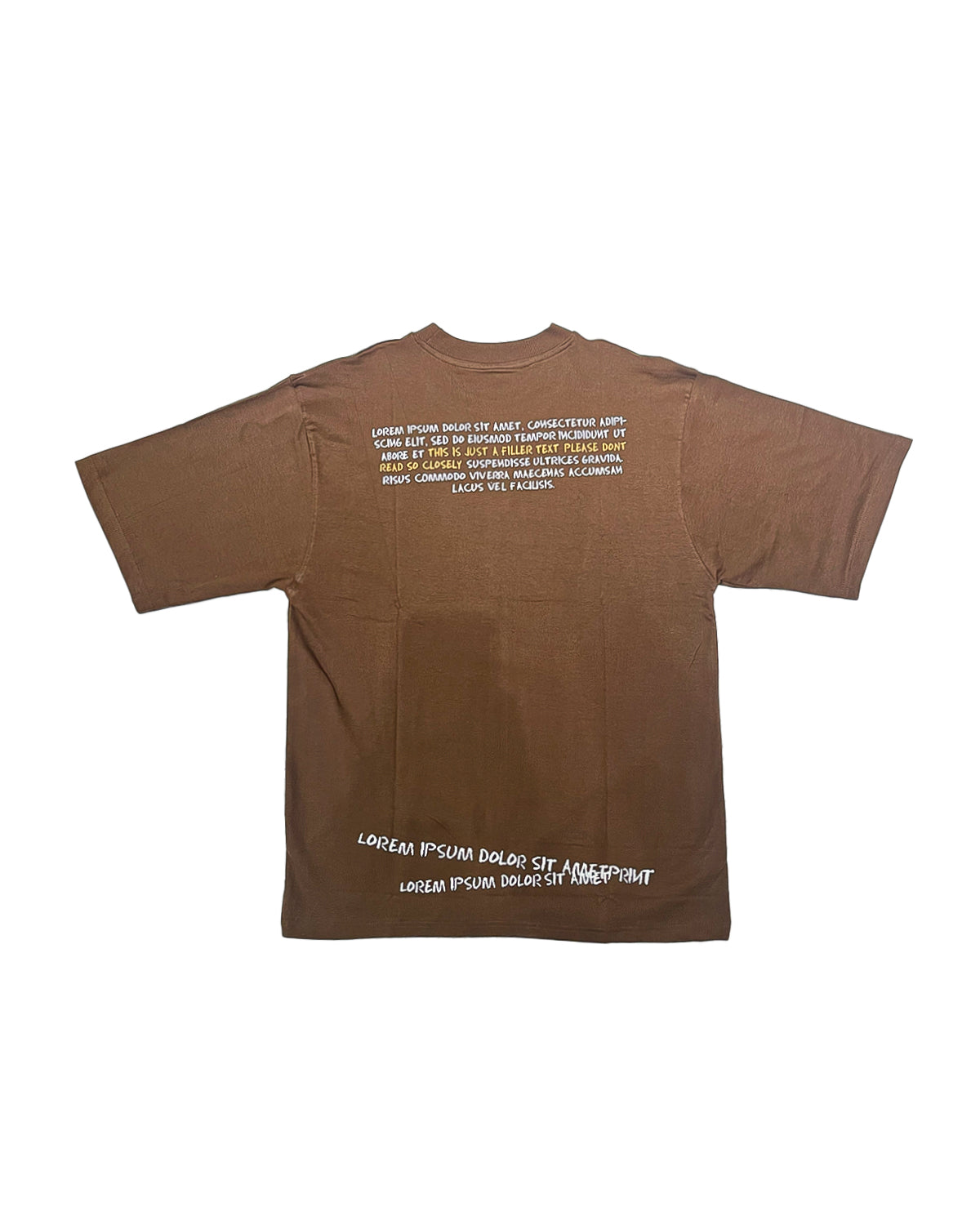 Brown Perspective Tee