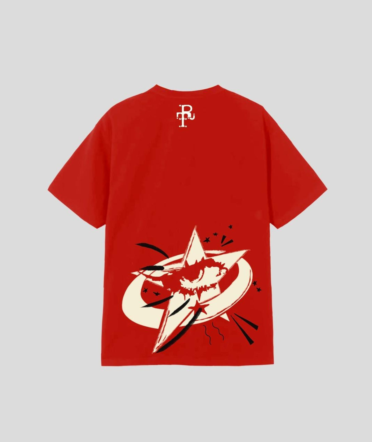 RARE THREDS RED STARGAZE TEE
